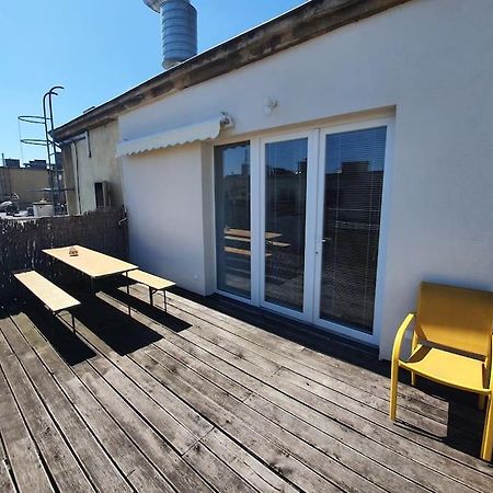 בודפשט Beauty On The Rooftop With Ac And Rooftop Terrace מראה חיצוני תמונה